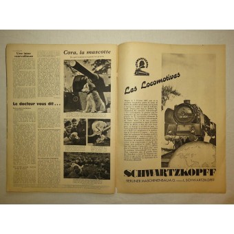“Signal”, Nr.22, November 1941, German magazine in French language. Espenlaub militaria